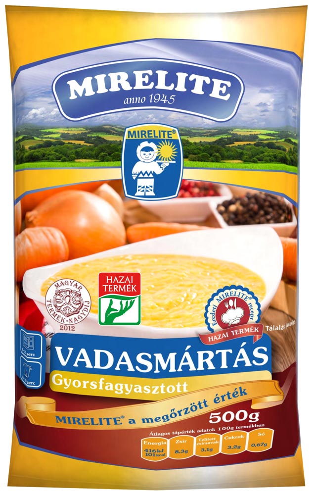 MIRELITE Vadasmártás 500g (zöldség alapú)